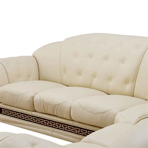Available in light and dark shades, beige sectionals are the perfect furnishings for balancing your current color scheme. Beige Leather Sectional Sofa EF Ares | Leather Sectionals