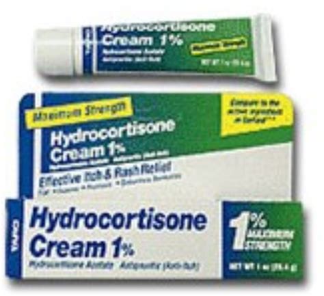 Hydrocortisone 1% Cream Maximum Strength 1 oz - Walmart.com