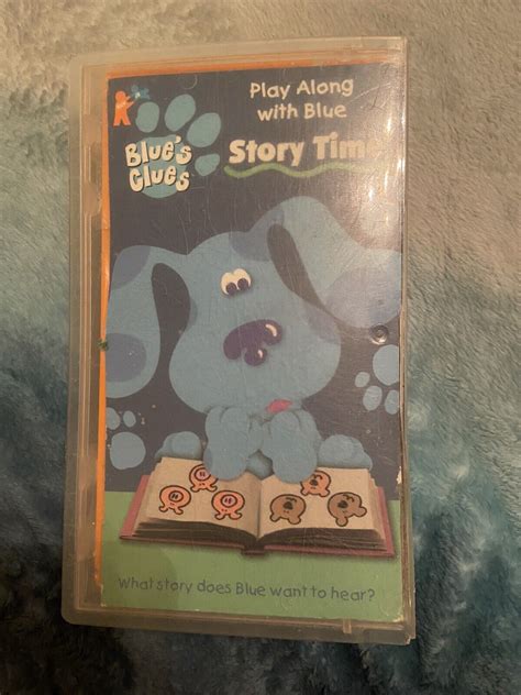 Nick Jr Blues Clues Story Time Vhs Video Tape Nickelodeon Buy Get My Xxx Hot Girl