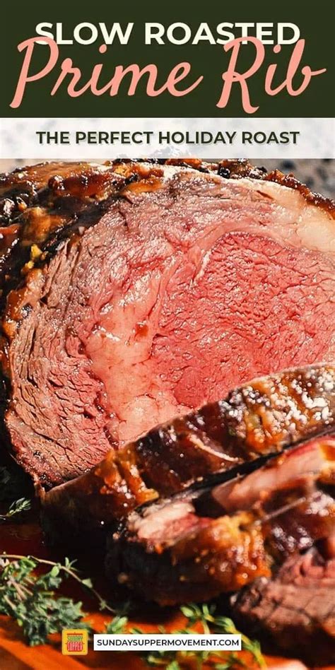 The biggest mistake people make with prime rib is not factoring in that beef continues to cook as it rests. Slow Roasted Prime Rib | Recipe | Prime rib roast recipe ...