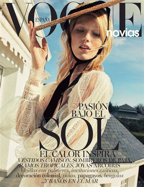 Vogue España Novias Summer 2016 Cover Vogue España