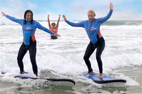 Beginner Surf Lessons Get Wet Surf School