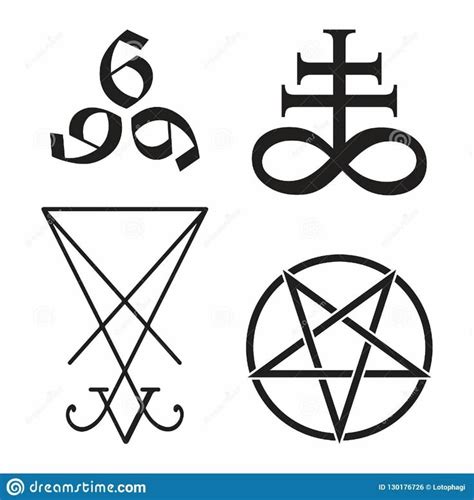 Demon Symbol Tattoo