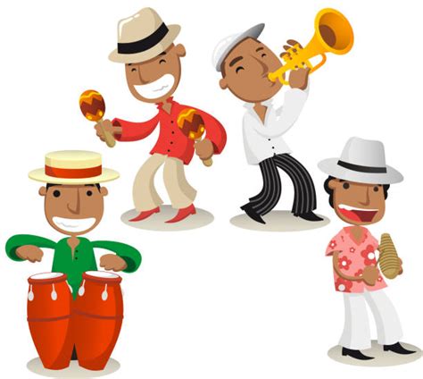 Salsa Band Illustrations Royalty Free Vector Graphics And Clip Art Istock