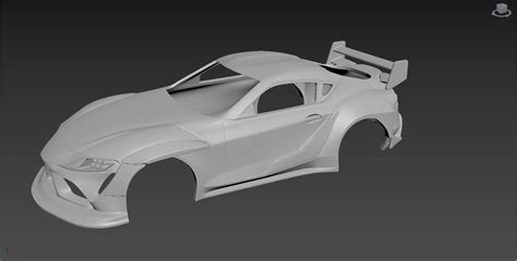 3d File Toyota Supra 2020 Tuning Body For Print・3d Printable Model To