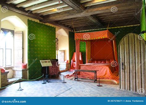 Bedroom Of Leeds Castle Kent United Kingdom Editorial Photo Image Of