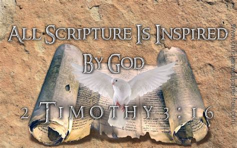 All Scripture Is Inspired Christian Wallpaper Scripture Free