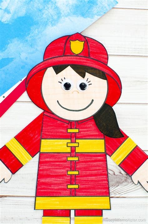 Community Helpers Craft Template Included Community Helpers