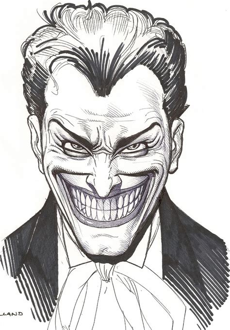 Joker Face Drawing Joker Drawings Joker Artwork Joker Cartoon