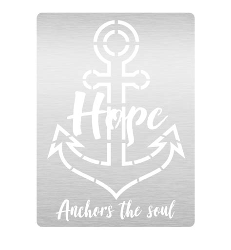 Hope Anchors The Soul Sign Merica Metal Worx