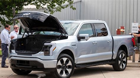 Dallas Gets Its First Look At The All Electric Super Buzzy F 150 Lightning