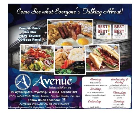 The Avenue Restaurant And Catering