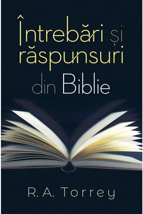 Intrebari si raspunsuri din Biblie – Carti Crestine