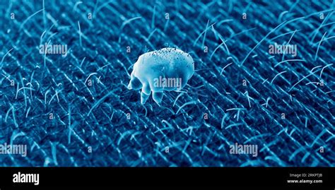 Scabies Mite On Human Skin Illustration Stock Photo Alamy