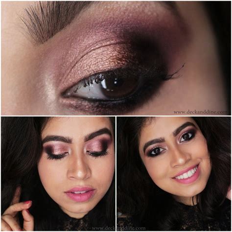 Valentines Day Easy Rose Gold Smokey Eyes Tutorial Deck And Dine