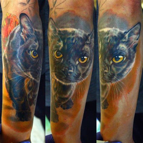 Cat Sleeve In Progress Cat Tattoo Cats Animal Tattoo