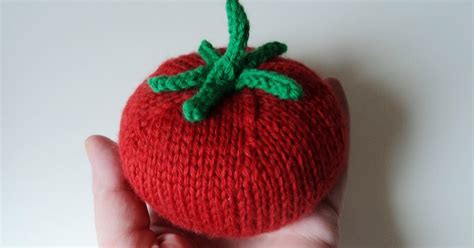 Re Enganchada Knitted Tomato Tomate Tejido