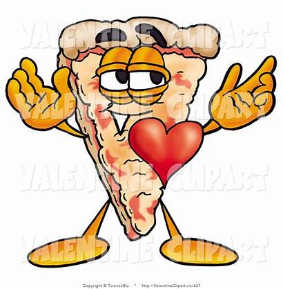 Cheesy Pizza Cartoon Chest Clipart Heart Beating
