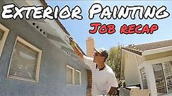 $4500 PAINTING JOB RECAP // PAINTING a house from start to finish SOLO