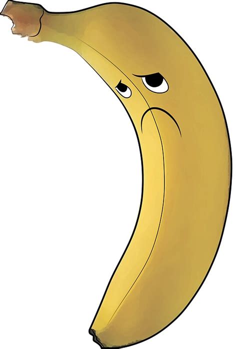 Sad Banana Stickers By Drdino Redbubble