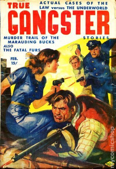 True Gangster Stories 1942 Columbia Pulp 2nd Series Comic Books