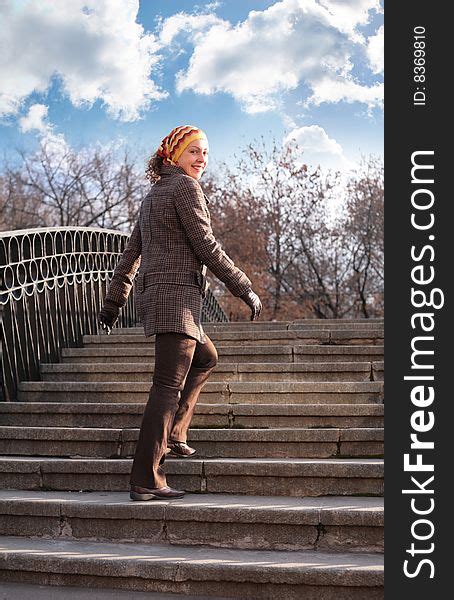 Girl Holding Ladder Free Stock Photos StockFreeImages