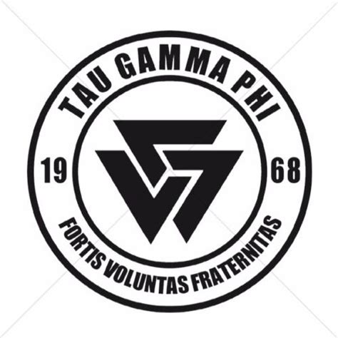 Tau Gamma Phi Triskelion Original Logo Free Sticker