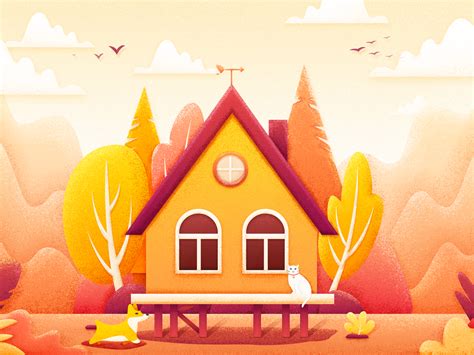 House Illustrations By Fantasyu For Bestdream On Dribbble