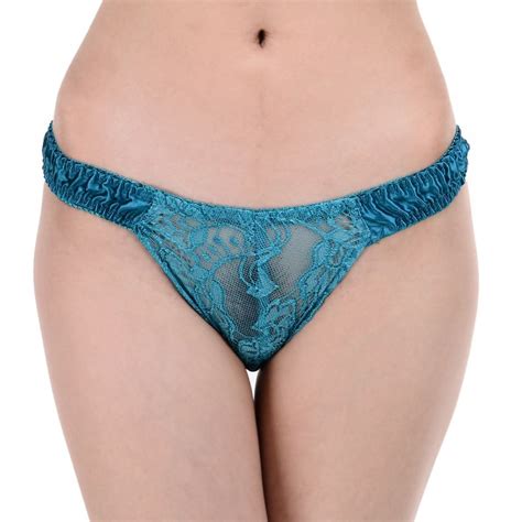 Women S Pure Silk Lace Thong Pairs In One Pack Paradise Silk