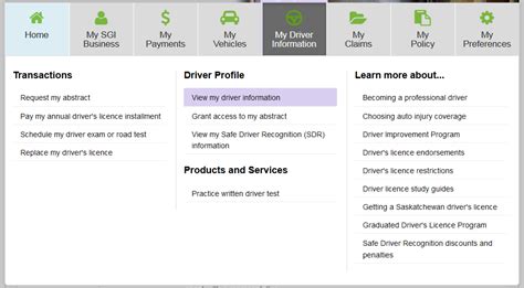 View Your Licence Or Safe Driver Recognition Info Myplatesca