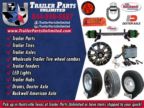 Trailer Parts Unlimited Llc Ebay Stores