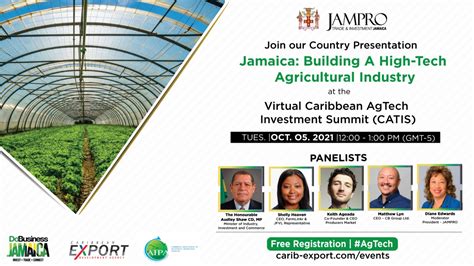 Caribbean AgTech Investment Summit CATIS The Ministry Of Industry