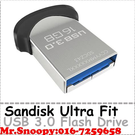 Sandisk Ultra Fit Usb 30 Flash Drive Cz43 Pendrive Usb Drive Shopee