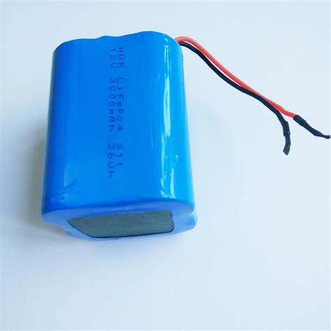 Batterie 128v Li Ion Rechargeable Battery 26650 12v 3ah Lifepo4