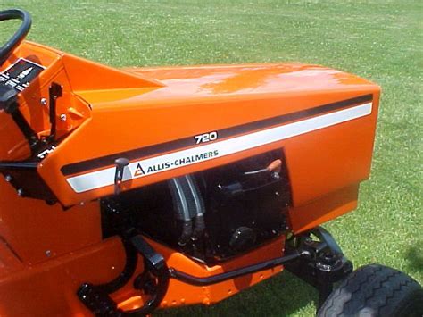 Allis Chalmers 720 Garden Tractor Details Lawn Mower Tractor Garden