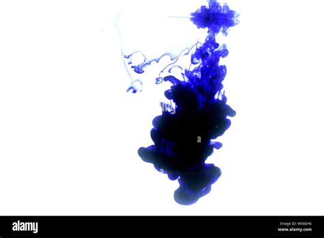 Ink In Water Abstract Flow Background Stock Photo Alamy