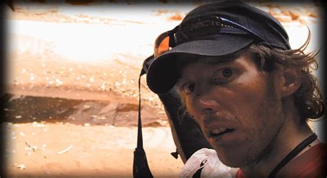 A Photo Aron Ralston Took After Finding A Pool Of Water Almost An Hour