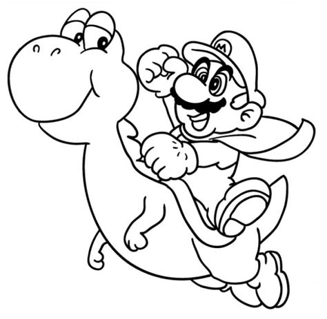 Coloriage Mario Inspirant Stock Coloriage Mario Yoshi à Imprimer Coloriage Coloriage