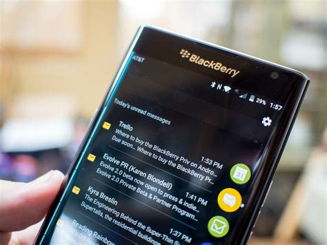 How To Set Up And Use The Productivity Tab On The Blackberry Priv