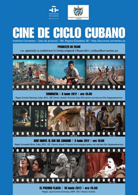 Ciclo De Cine Cubano En Bucarest Embajadas Y Consulados De Cuba