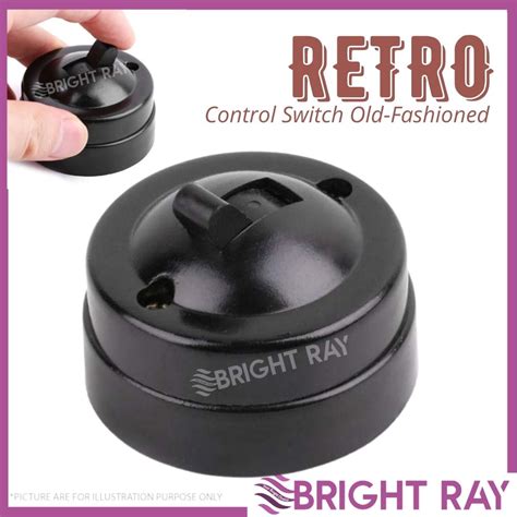 Shop Malaysia Retro Toggle Switch Vintage Switch On Off Button Round