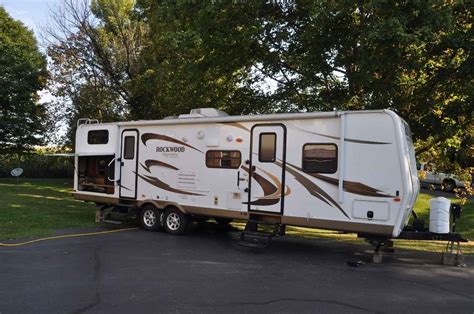 2012 Used Forest River Rockwood Signature Ultra 8312ss Travel Trailer