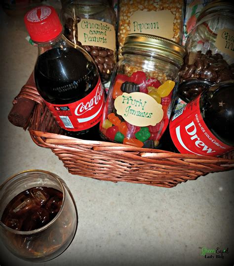 How To Create An Easy Movie Night Themed T Basket Featuring Coca