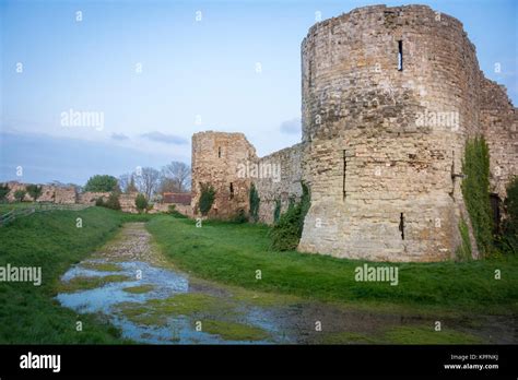 Pevensey Castle Is A Medieval Castle And Former Roman Saxon Shore Fort