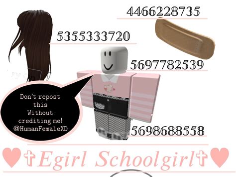 Egirl Schoolgirl Bloxburg Outfit Codes Roblox Shirt Roblox Codes