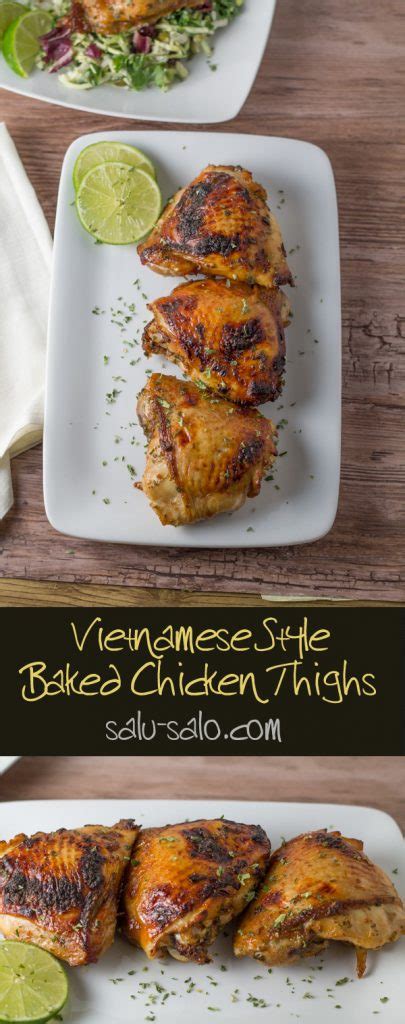 Vietnamese Style Baked Chicken Thighs Salu Salo Recipes