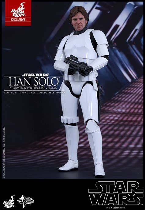 Hot Toys Han Solo Stormtrooper Disguise 16 Scale Action Figure