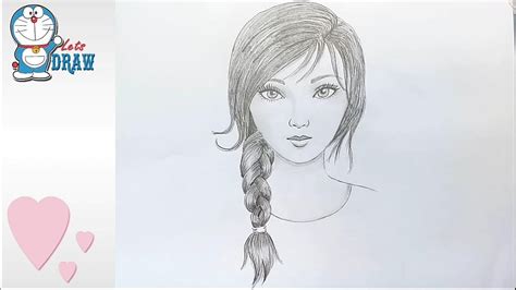 50 Great How To Draw A Girl Face Easy And Cute Pixaby