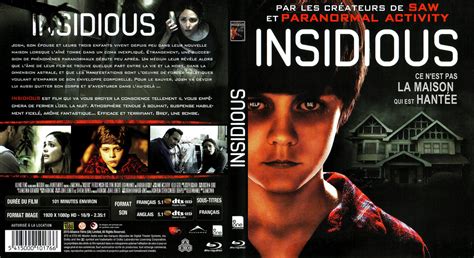 Jaquette Dvd De Insidious Blu Ray Cin Ma Passion