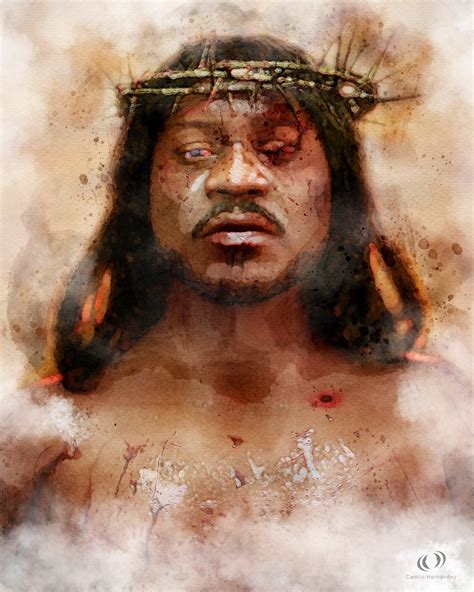 Black Jesus By Camilo Hernández